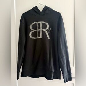 Banana Republic Black Graphic Men's Hoodie